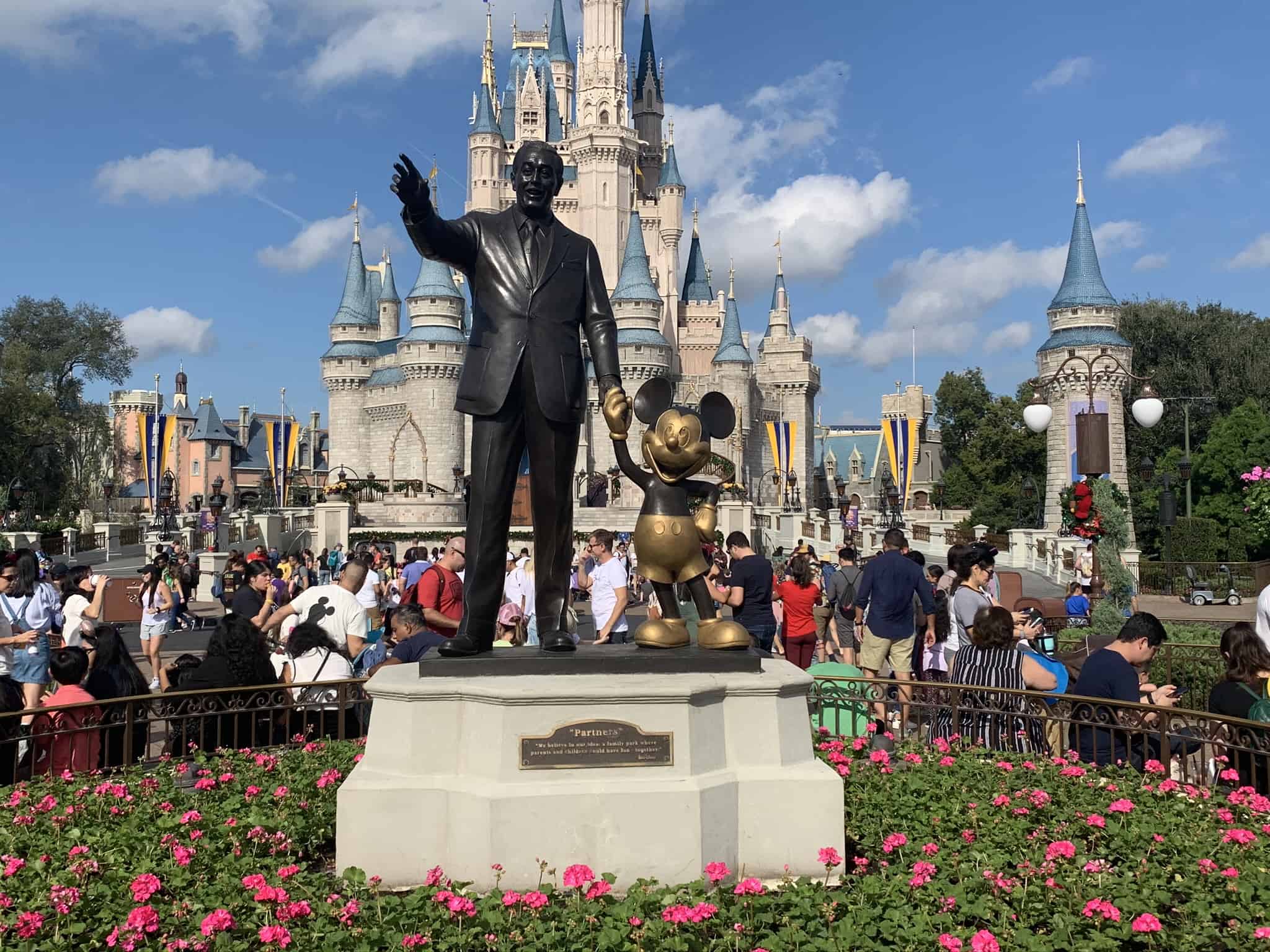 Walt Disney and Mickey at Orlando